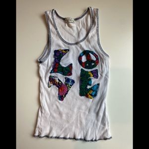 💛 Riley Love Embroidery Tank Top 💛